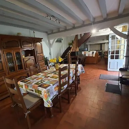 Chaumiere Du Chateau D'o Et Sa Mini Ferme ,gite 21couchages Ferienhaus *